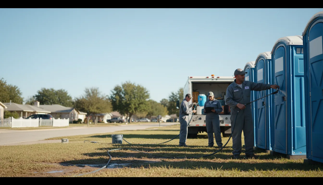 Long-Term Portable Toilet Rental in Amberg, WI near me